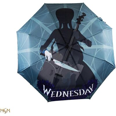 Cinereplicas, Regenschirm, Wednesday - Wednesday Addams, Mehrfarbig Cinereplicas, Regenschirm, Wednesday - Wednesday Addams, Mehrfarbig