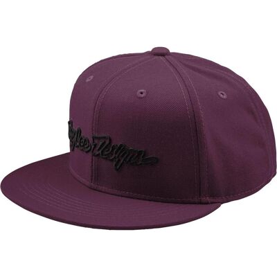 Troy Lee Designs, Unisex, Cap, Flat Bill Snapback Cap, Signature, sangria, one size, Violett, Mehrfarbig, (One Size) Troy Lee Designs, Unisex, Cap, Flat Bill Snapback Cap, Signature, sangria, one size, Violett, Mehrfarbig, (One Size)