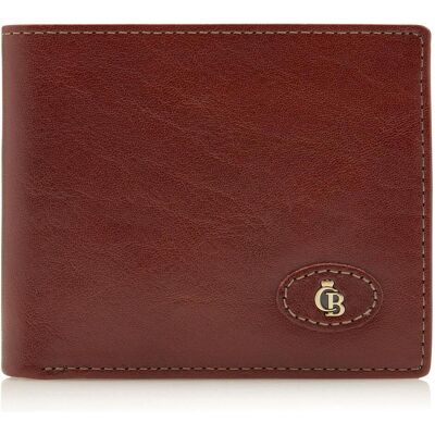 Castelijn & Beerens, Herren, Portemonnaie, Gaucho Geldbörse RFID Leder 10,5 cm, Braun Castelijn & Beerens, Herren, Portemonnaie, Gaucho Geldbörse RFID Leder 10,5 cm, Braun