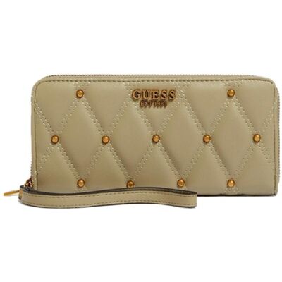Guess Damen, Portemonnaie, Triana, Textile Wallet, SLG Large Zip, SWQS8553460, Green, For Women, Grün Guess Damen, Portemonnaie, Triana, Textile Wallet, SLG Large Zip, SWQS8553460, Green, For Women, Grün