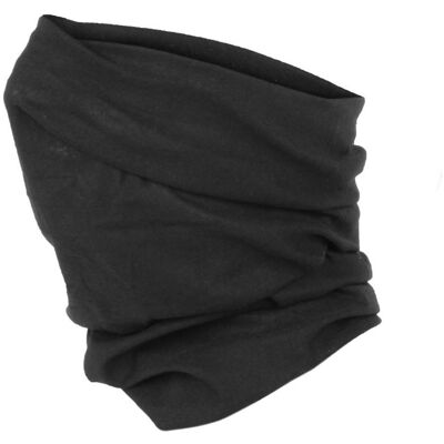 Mil-tec, Unisex, Sturmhaube + Halsschlauch, Multifunktions-Kopfbedeckung – Schwarz, Schwarz Mil-tec, Unisex, Sturmhaube + Halsschlauch, Multifunktions-Kopfbedeckung – Schwarz, Schwarz