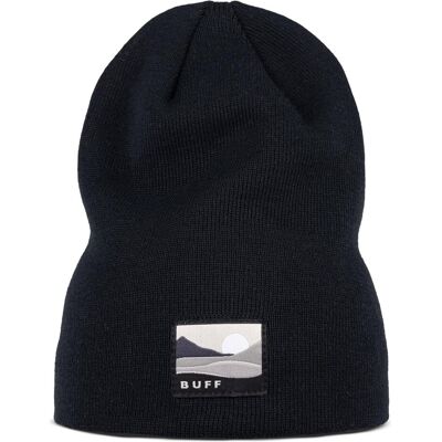 Buff, Damen, Mütze, Knitted Beanie Lilon Long, Schwarz, (One Size) Buff, Damen, Mütze, Knitted Beanie Lilon Long, Schwarz, (One Size)