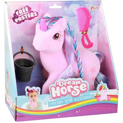 Toi-Toys, Mädchen, Schlüsselanhänger, Traumpferd Einhorn mit Zubehör, Mehrfarbig Toi-Toys, Mädchen, Schlüsselanhänger, Traumpferd Einhorn mit Zubehör, Mehrfarbig