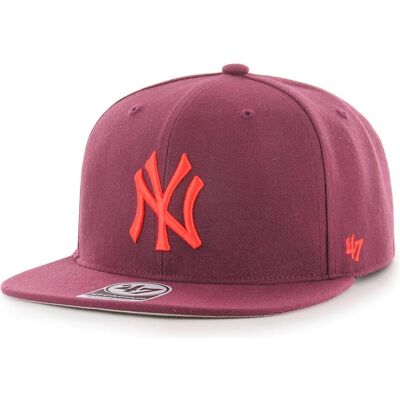47 Brand, Unisex, Cap, snapback cap mlb new york yankees, Braun, (One Size) 47 Brand, Unisex, Cap, snapback cap mlb new york yankees, Braun, (One Size)