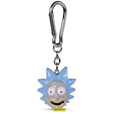 Pyramid Schlüsselanhänger, Rick & Morty: Rick 3D, Mehrfarbig Pyramid Schlüsselanhänger, Rick & Morty: Rick 3D, Mehrfarbig