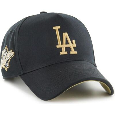 47 Brand, Herren, Cap, Dodgers Baseballkappe MLB Sure Shot TT Cotton MVP DT, Schwarz, (One Size) 47 Brand, Herren, Cap, Dodgers Baseballkappe MLB Sure Shot TT Cotton MVP DT, Schwarz, (One Size)
