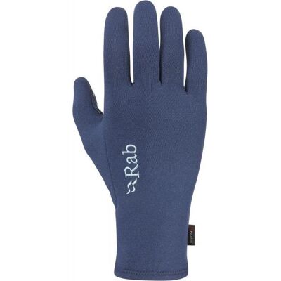 Rab, Damen, Handschuhe, Women's Power Stretch Contact Grip Gloves, Blau, (S) Rab, Damen, Handschuhe, Women's Power Stretch Contact Grip Gloves, Blau, (S)