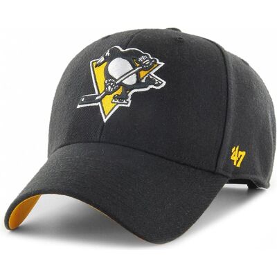 47 Brand, Herren, Cap, Low Ballpark Pittsburgh Penguins, Schwarz, (One Size) 47 Brand, Herren, Cap, Low Ballpark Pittsburgh Penguins, Schwarz, (One Size)