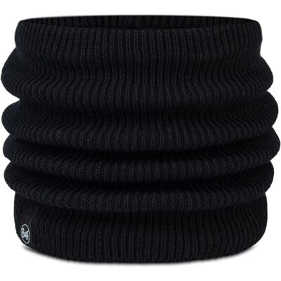 Buff, Unisex, Schal, Kid's Knitted & Fleece Neckwarmer Lany, Schwarz Buff, Unisex, Schal, Kid's Knitted & Fleece Neckwarmer Lany, Schwarz
