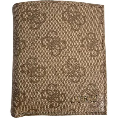 Guess Herren, Portemonnaie, Vezzola, Textile Wallet, Small Billfold, SMVEZZPOL22, Brown, For Men, Braun Guess Herren, Portemonnaie, Vezzola, Textile Wallet, Small Billfold, SMVEZZPOL22, Brown, For Men, Braun