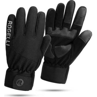 Rogelli, Jungen, Handschuhe, Alta, Schwarz, (10) Rogelli, Jungen, Handschuhe, Alta, Schwarz, (10)