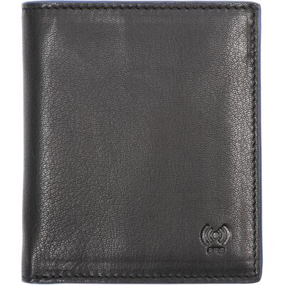 Zoom, Damen, Portemonnaie, Unisex Geldbörse, klein, RFID, Schwarz Zoom, Damen, Portemonnaie, Unisex Geldbörse, klein, RFID, Schwarz