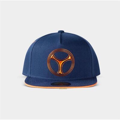 Black Widow Movie, Herren, Cap, Taskmaster Snapback, Blau, (One Size) Black Widow Movie, Herren, Cap, Taskmaster Snapback, Blau, (One Size)
