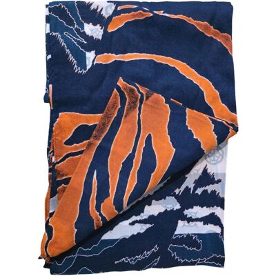 Guess Damen, Schal, Textile Scarf, AW8799VIS03, 130 x 130 cm, For Women, Mehrfarbig Guess Damen, Schal, Textile Scarf, AW8799VIS03, 130 x 130 cm, For Women, Mehrfarbig