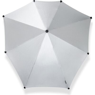 Senz, Unisex, Regenschirm, Regenschirm / StormParaplu - faltbar - Original Stick Storm Regenschirm - Silber Silber, Silber Senz, Unisex, Regenschirm, Regenschirm / StormParaplu - faltbar - Original Stick Storm Regenschirm - Silber Silber, Silber
