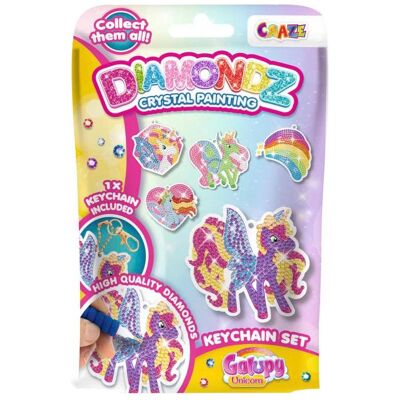 Craze, Mädchen, Schlüsselanhänger, Galupy Unicorn Keychain Set Craze, Mädchen, Schlüsselanhänger, Galupy Unicorn Keychain Set