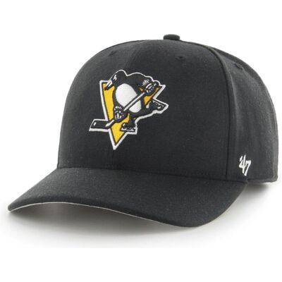 '47, Cap, Nhl Cold Zone 47 Mvp DP Pittsburgh Penguins Schwarz Osf, Schwarz '47, Cap, Nhl Cold Zone 47 Mvp DP Pittsburgh Penguins Schwarz Osf, Schwarz