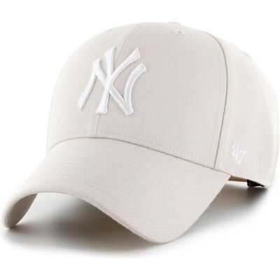 47 Brand, Herren, Cap, Snapback Cap - MLB New York Yankees bone beige, Beige, (One Size) 47 Brand, Herren, Cap, Snapback Cap - MLB New York Yankees bone beige, Beige, (One Size)