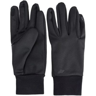 4F, Unisex, Handschuhe, Unisex-Touchscreen-Kurzschalenhandschuhe, Schwarz, (M) 4F, Unisex, Handschuhe, Unisex-Touchscreen-Kurzschalenhandschuhe, Schwarz, (M)