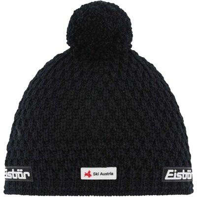Eisbär, Unisex, Mütze, Trail Pompon Ska, Schwarz, (One Size) Eisbär, Unisex, Mütze, Trail Pompon Ska, Schwarz, (One Size)