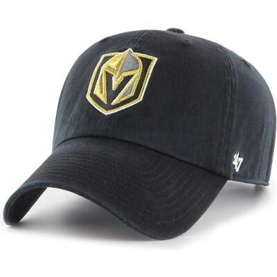 47 Brand, Herren, Cap, Relaxed Fit Clean Up Vegas Golden Knights, Schwarz, (One Size) 47 Brand, Herren, Cap, Relaxed Fit Clean Up Vegas Golden Knights, Schwarz, (One Size)