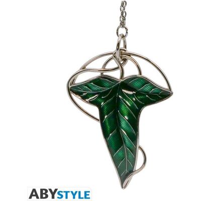 ABYstyle, Schlüsselanhänger, Portachiavi Il Signore degli Anelli Lorien Leaf, Mehrfarbig, Grün ABYstyle, Schlüsselanhänger, Portachiavi Il Signore degli Anelli Lorien Leaf, Mehrfarbig, Grün