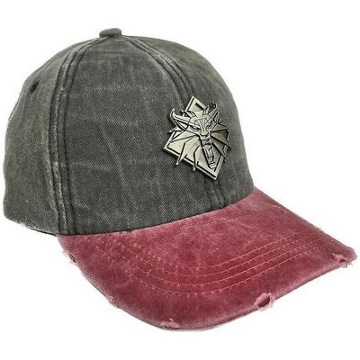 Good Loot, Unisex, Cap, The Witcher 3 Vintage Baseball Hat, Rot, Schwarz Good Loot, Unisex, Cap, The Witcher 3 Vintage Baseball Hat, Rot, Schwarz