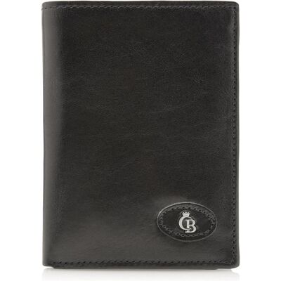 Castelijn & Beerens, Herren, Portemonnaie, Gaucho Geldbörse RFID Leder 9 cm, Schwarz Castelijn & Beerens, Herren, Portemonnaie, Gaucho Geldbörse RFID Leder 9 cm, Schwarz