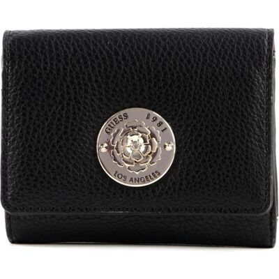 Guess Damen, Portemonnaie, Belle, Textile Wallet, Small, Black, For Women, Schwarz Guess Damen, Portemonnaie, Belle, Textile Wallet, Small, Black, For Women, Schwarz