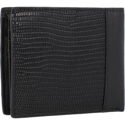 Castelijn & Beerens, Herren, Portemonnaie, Donna Geldbörse RFID Leder 11 cm, Schwarz Castelijn & Beerens, Herren, Portemonnaie, Donna Geldbörse RFID Leder 11 cm, Schwarz