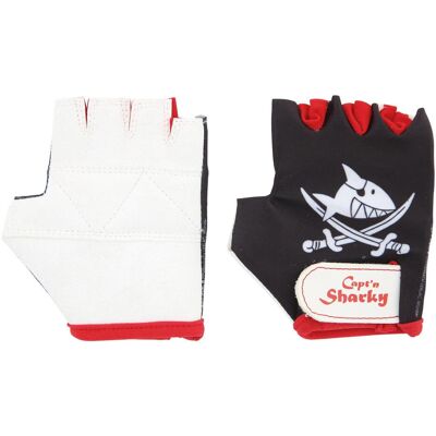 Bike Fashion, Jungen, Handschuhe, Capt'n Sharky Handschuhe Schwarz,Weiss,Rot 4, Rot, Weiss, Schwarz, (4) Bike Fashion, Jungen, Handschuhe, Capt'n Sharky Handschuhe Schwarz,Weiss,Rot 4, Rot, Weiss, Schwarz, (4)