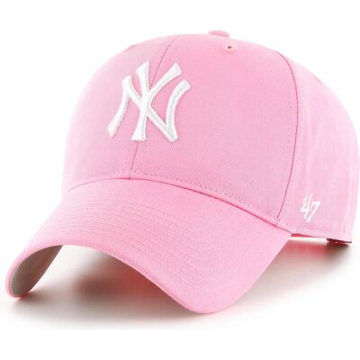 47 Brand, Unisex, Cap, MLB New York Yankees, Pink, Rosa, (One Size) 47 Brand, Unisex, Cap, MLB New York Yankees, Pink, Rosa, (One Size)