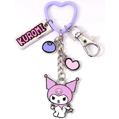 Mädchen, Schlüsselanhänger, Portachiavi Hello Kitty Kuromi with Charms, Violett, Mehrfarbig Mädchen, Schlüsselanhänger, Portachiavi Hello Kitty Kuromi with Charms, Violett, Mehrfarbig