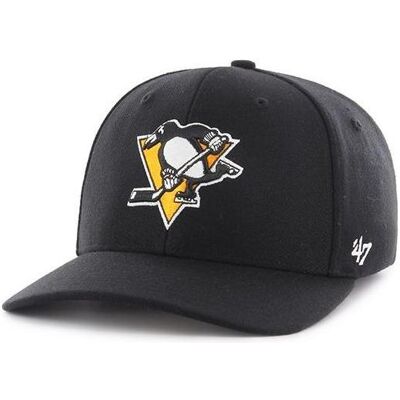 '47, Herren, Cap, NHL Pittsburgh Penguins Clean Up, Schwarz '47, Herren, Cap, NHL Pittsburgh Penguins Clean Up, Schwarz