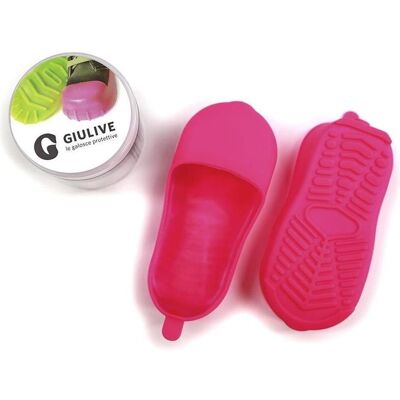 Giulive, Mütze, Galosh Schuhschutz fuchsia Fluo, Pink Giulive, Mütze, Galosh Schuhschutz fuchsia Fluo, Pink