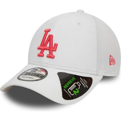 New Era, Unisex, Cap, 9Forty Snapback Cap - Repreve Los Angeles Dodgers, Pink, Grau, Silber, Weiss New Era, Unisex, Cap, 9Forty Snapback Cap - Repreve Los Angeles Dodgers, Pink, Grau, Silber, Weiss