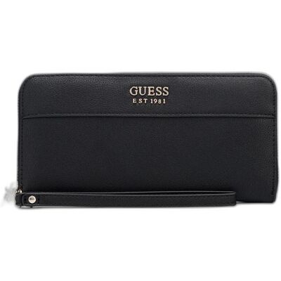 Guess Damen, Portemonnaie, Katey, Textile Wallet, SLG Large Zip, Black, For Women, Schwarz Guess Damen, Portemonnaie, Katey, Textile Wallet, SLG Large Zip, Black, For Women, Schwarz
