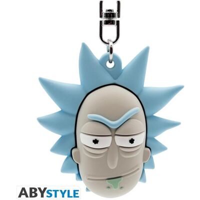 ABYstyle, Schlüsselanhänger, Portachiavi Rick and Morty Rick Sanchez, Mehrfarbig ABYstyle, Schlüsselanhänger, Portachiavi Rick and Morty Rick Sanchez, Mehrfarbig