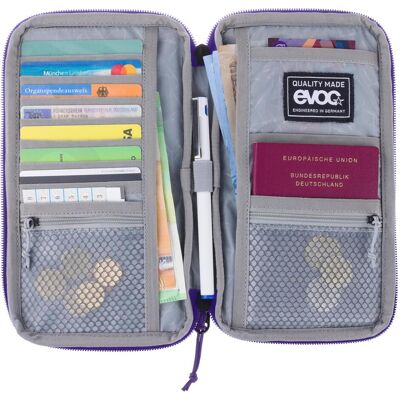 Evoc, Unisex, Portemonnaie, Travel Case, Schwarz, Violett Evoc, Unisex, Portemonnaie, Travel Case, Schwarz, Violett
