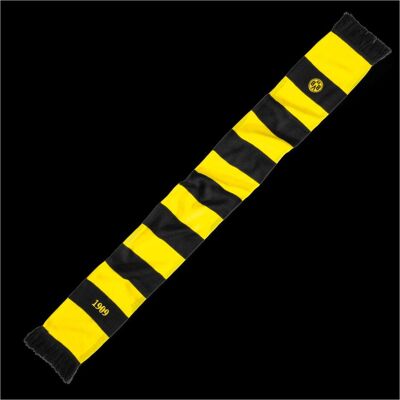 Borussia Dortmund, Herren, Schal, BVB Schal mit Blockstreifen, Mehrfarbig Borussia Dortmund, Herren, Schal, BVB Schal mit Blockstreifen, Mehrfarbig