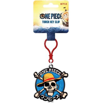 Pyramid Schlüsselanhänger, One Piece klíčenka se svítilnou (Straw Hat Crew Icon), Mehrfarbig Pyramid Schlüsselanhänger, One Piece klíčenka se svítilnou (Straw Hat Crew Icon), Mehrfarbig
