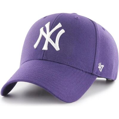 47 Brand, Herren, Cap, MLB New York Yankees, Violett, (One Size) 47 Brand, Herren, Cap, MLB New York Yankees, Violett, (One Size)
