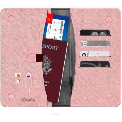 Celly, Damen, Portemonnaie, Passportd, Pink Celly, Damen, Portemonnaie, Passportd, Pink