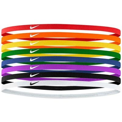 Nike, Unisex, Stirnband, Dünne Stirnbänder 8 Stück N0002547950OS, Mehrfarbig Nike, Unisex, Stirnband, Dünne Stirnbänder 8 Stück N0002547950OS, Mehrfarbig