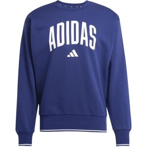 Adidas Herren, Pullover, blaues Herren-College-Sweatshirt, Blau, (S) Adidas Herren, Pullover, blaues Herren-College-Sweatshirt, Blau, (S)
