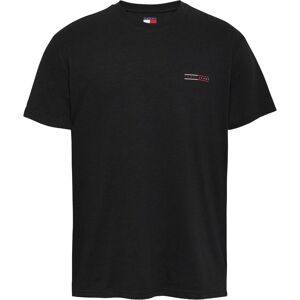 Tommy Jeans, Herren, Shirts, Tjm Reg Graphic Slub Tee Ext, Schwarz, (XL) Tommy Jeans, Herren, Shirts, Tjm Reg Graphic Slub Tee Ext, Schwarz, (XL)