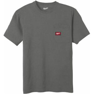 GCS, Herren, Shirts, Kurzärmeliges T-Shirt Mit Tasche - Hellgrau Wtssgr-S, Grau, (S) GCS, Herren, Shirts, Kurzärmeliges T-Shirt Mit Tasche - Hellgrau Wtssgr-S, Grau, (S)