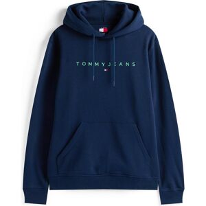 Tommy Jeans, Herren, Pullover, Tjm Reg Linear Logo Hoodie Ext, Blau, (XL) Tommy Jeans, Herren, Pullover, Tjm Reg Linear Logo Hoodie Ext, Blau, (XL)
