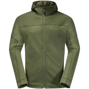 Jack Wolfskin, Herren, Pullover, Hirschberg Hooded Fz M, Grün, (L) Jack Wolfskin, Herren, Pullover, Hirschberg Hooded Fz M, Grün, (L)
