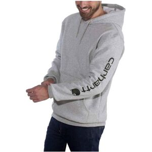 Carhartt, Herren, Pullover, Sweatshirt Logo Heather Grey/Black Gr.Xs, Grau, (XS) Carhartt, Herren, Pullover, Sweatshirt Logo Heather Grey/Black Gr.Xs, Grau, (XS)